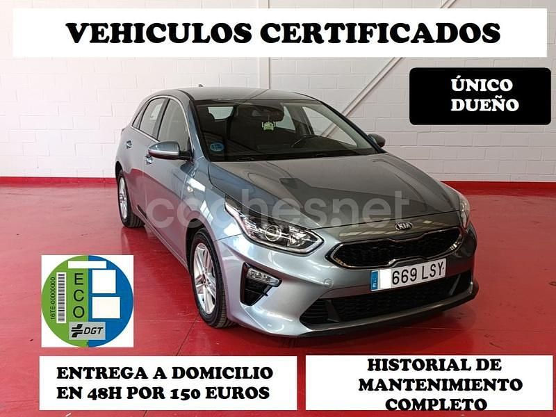 Usado Kia Ceed 136 CV (100 kW) 2021 Azul Utilitario