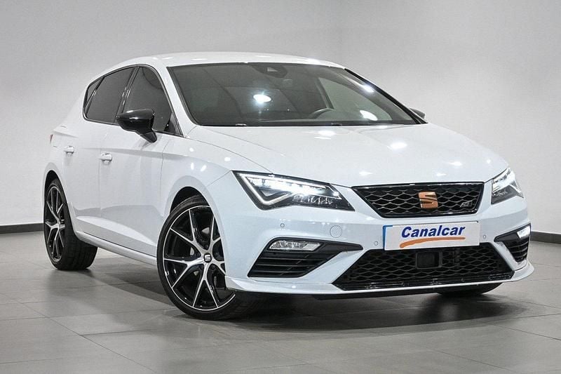 Usado Seat Leon ST FR 150 CV (110 kW) 2020 Blanco Familiar