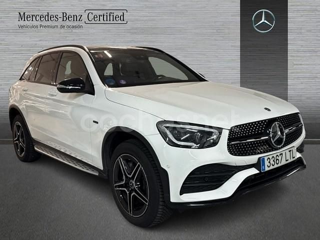 Usado Mercedes GLC300e 306 CV (225 kW) 2021 Blanco SUV