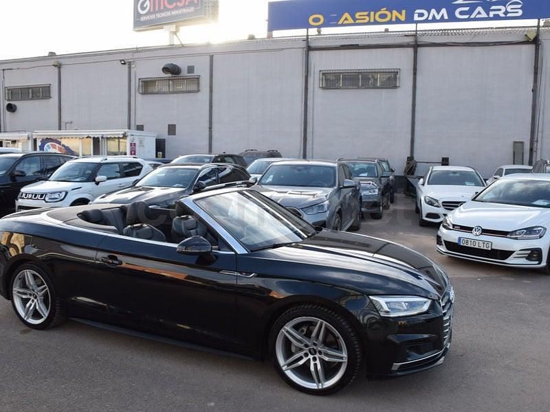 Usado Audi A5 Cabriolet S-Line 218 CV (160 kW) 2017 Negro Descapotable