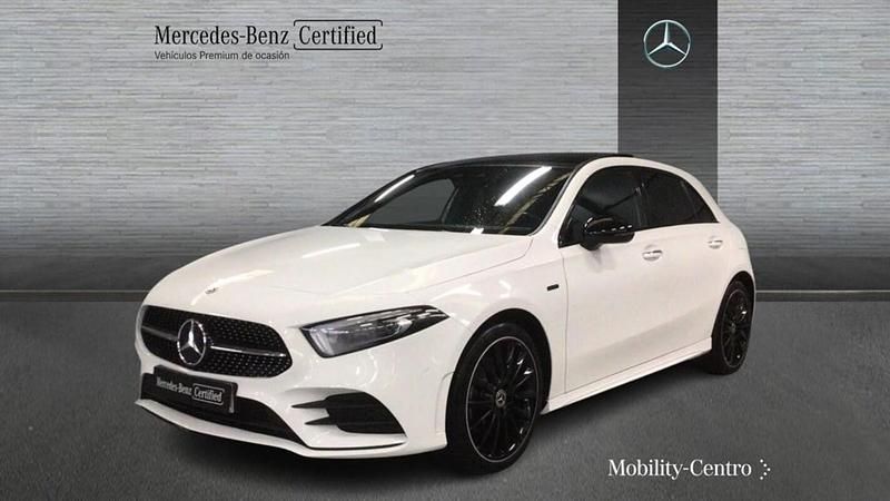Blanco polar pintura unicolor Usado 2021 Mercedes A250 AMG line | 30.900 € (Caro) - Imagen 1/4