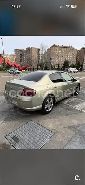 Usado Peugeot 407 Sport 136 CV (100 kW) 2008 Verde Berlina