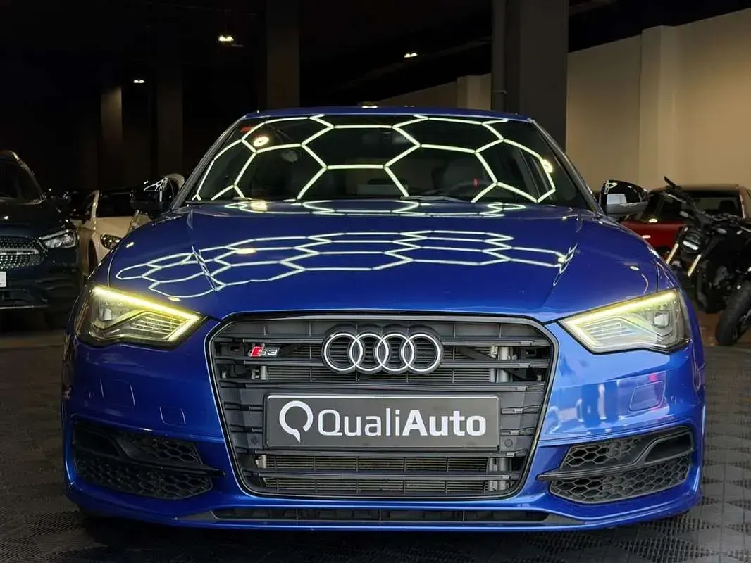 Usado Audi S3 Sportback 310 CV (228 kW) 2017 Azul Utilitario