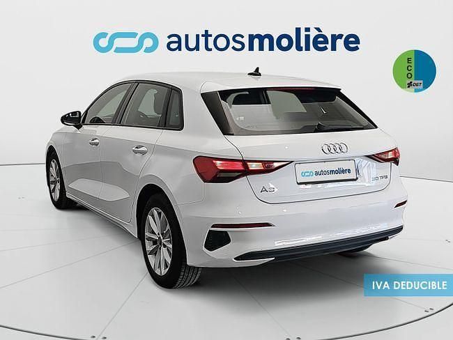 Usado Audi A3 110 CV (80 kW) 2021 Blanco Berlina
