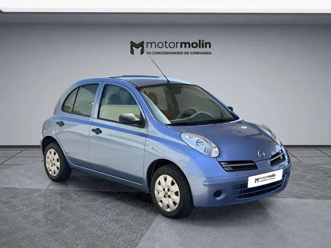 Usado Nissan Micra Acenta 79 CV (58 kW) 2008 Azul Utilitario