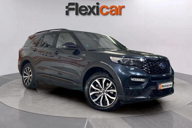 Negro Usado 2022 Ford Explorer ST-Line SUV | 42.290 € (Super precio) - Imagen 1/4