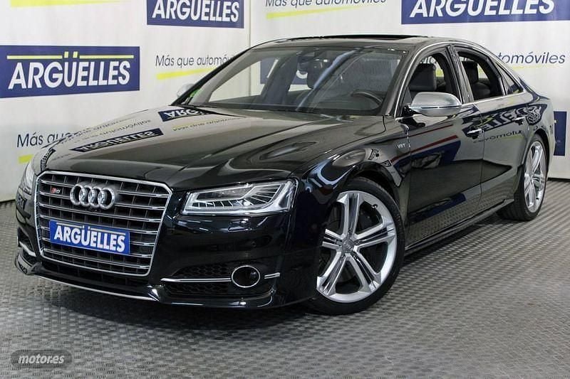Usado Audi S8 Advanced 520 CV (382 kW) 2015 Negro Berlina