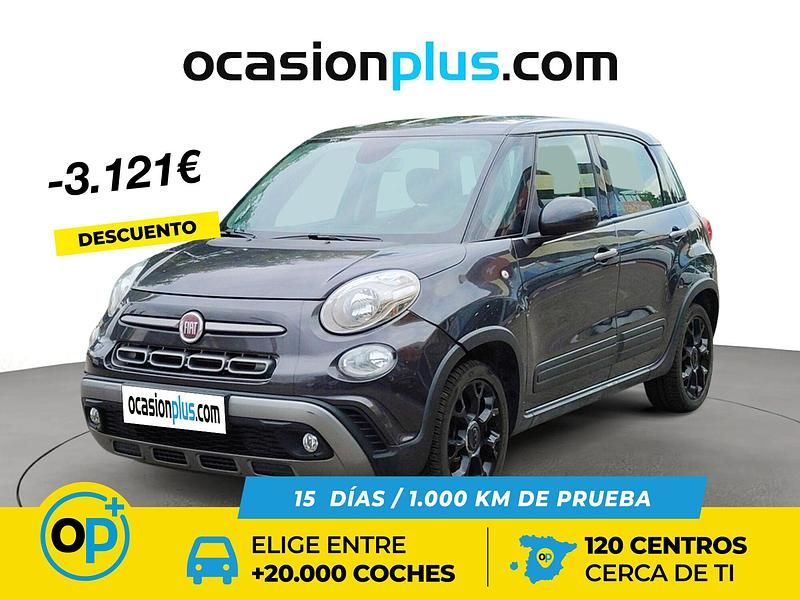 Gris Usado 2021 Fiat 500L Cross Monovolumen | 10.990 € (Precio justo) - Imagen 1/4