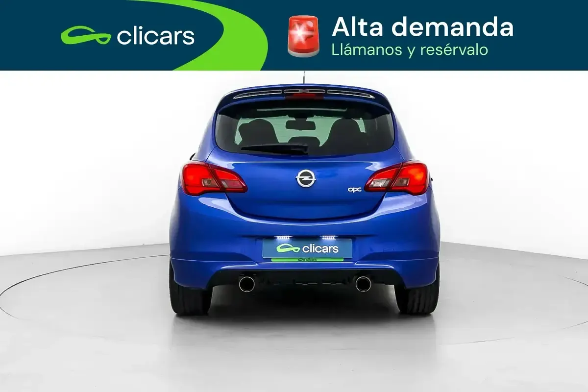 Usado Opel Corsa OPC 210 CV (154 kW) 2016 Azul Utilitario