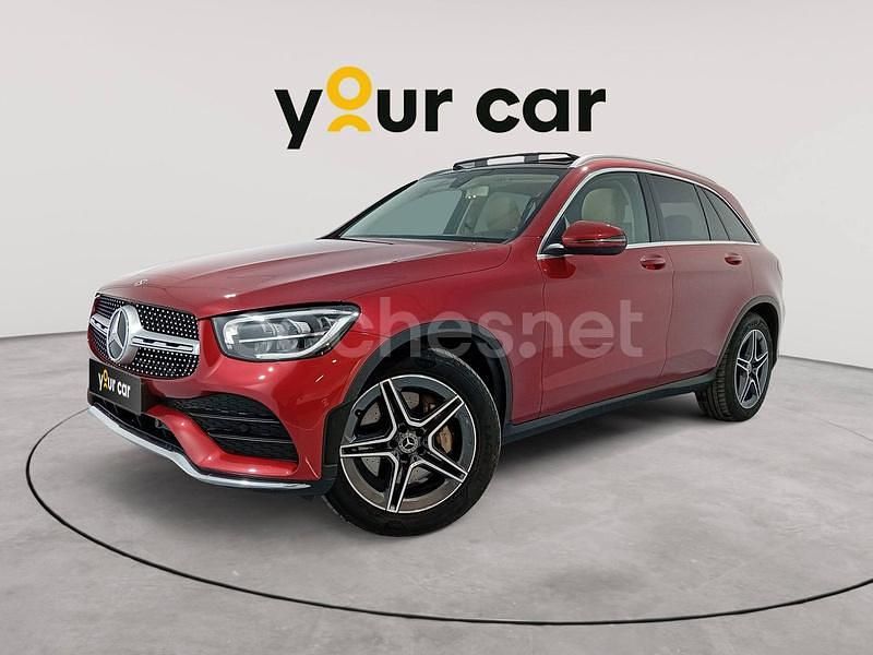 Rojo Usado 2020 Mercedes GLC220 SUV | 33.900 € (Super precio) - Imagen 1/4