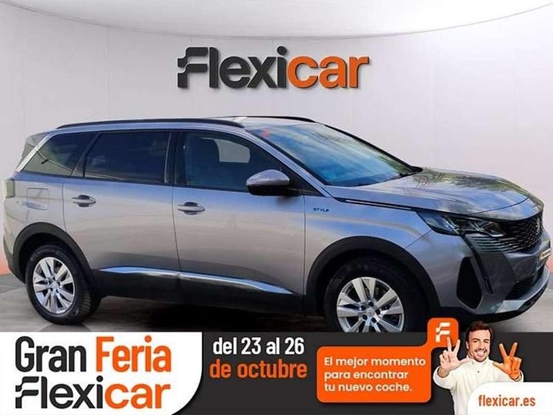 Azul Usado 2021 Peugeot 5008 Active SUV | 18.490 € (Super precio) - Imagen 1/4