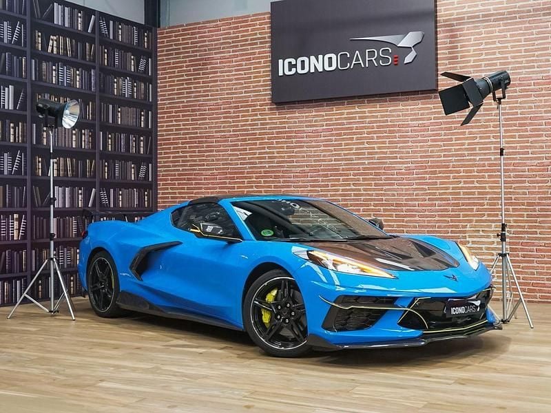 Azul Usado 2022 Chevrolet Corvette Stingray Coupe | 135.900 € - Imagen 1/4