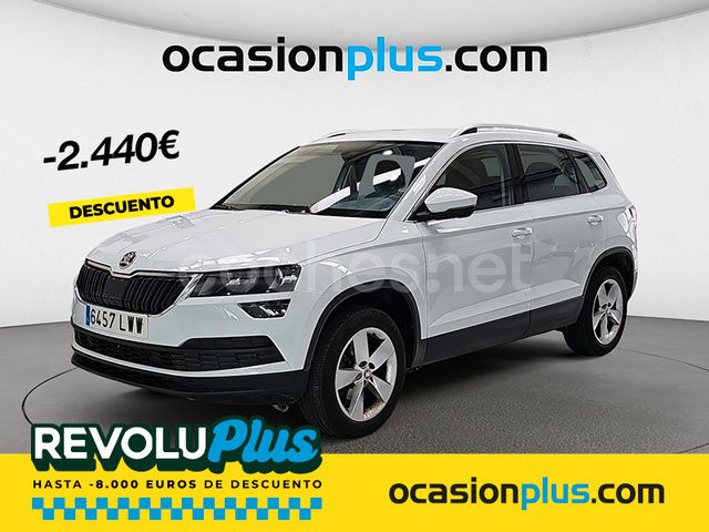 Blanco Usado 2022 Skoda Karoq Ambition SUV | 21.900 € (Precio justo) - Imagen 1/4