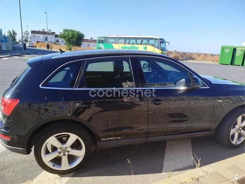 Usado Audi Q5 S-Line 170 CV (125 kW) 2010 Negro SUV