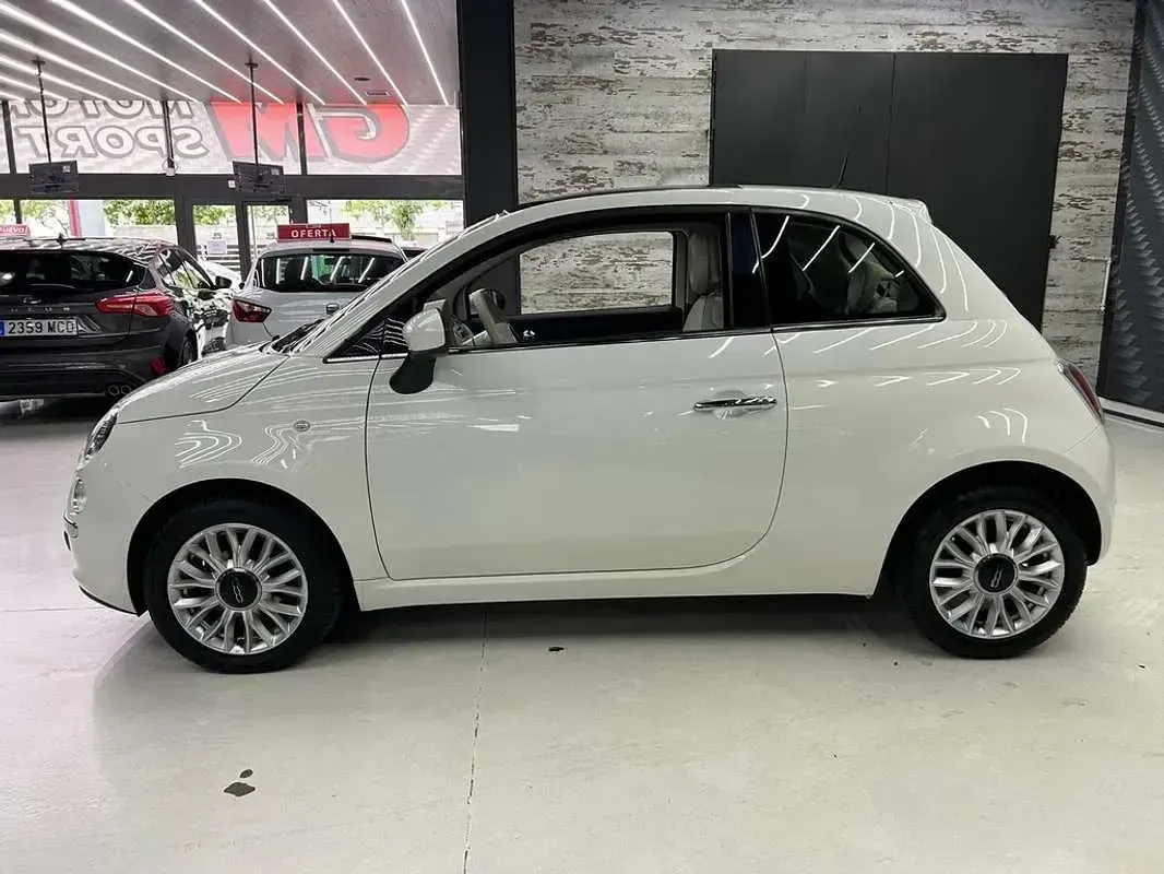 Usado Fiat 500 Lounge 68 CV (50 kW) 2014 Beige Utilitario