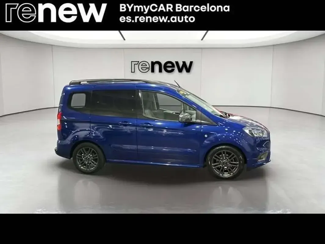 Usado Ford Tourneo Courier Sport 102 CV (75 kW) 2018 Azul Monovolumen