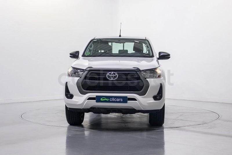 Usado Toyota HiLux 150 CV (110 kW) 2021 Blanco Recogida