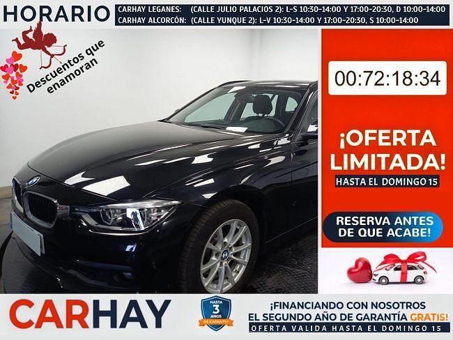 Usado BMW 318 150 CV (110 kW) 2019 Negro Familiar
