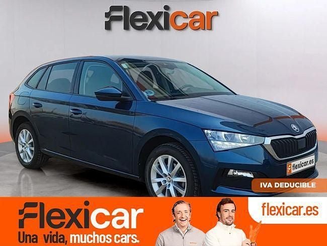 Azul Usado 2021 Skoda Scala Ambition Utilitario | 16.990 € (Buen precio) - Imagen 1/4