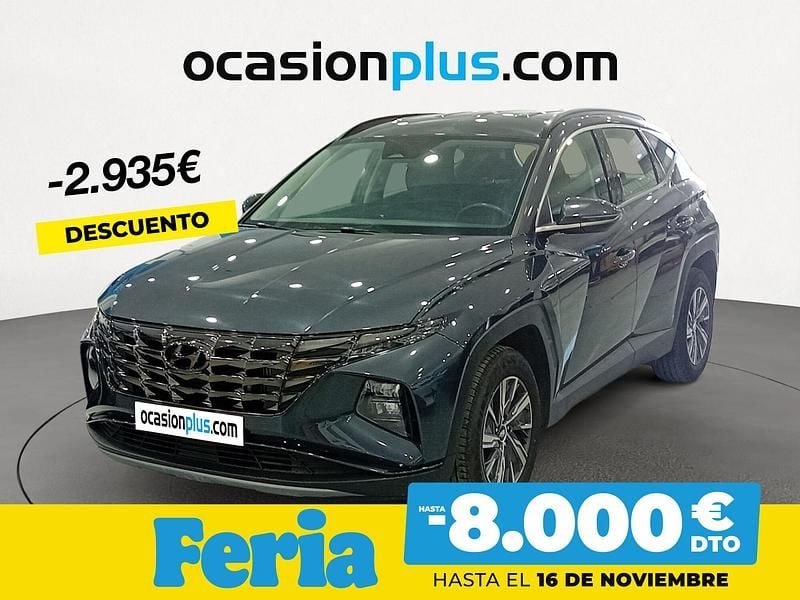 Azul Usado 2023 Hyundai Tucson SUV | 23.490 € (Precio justo) - Imagen 1/4