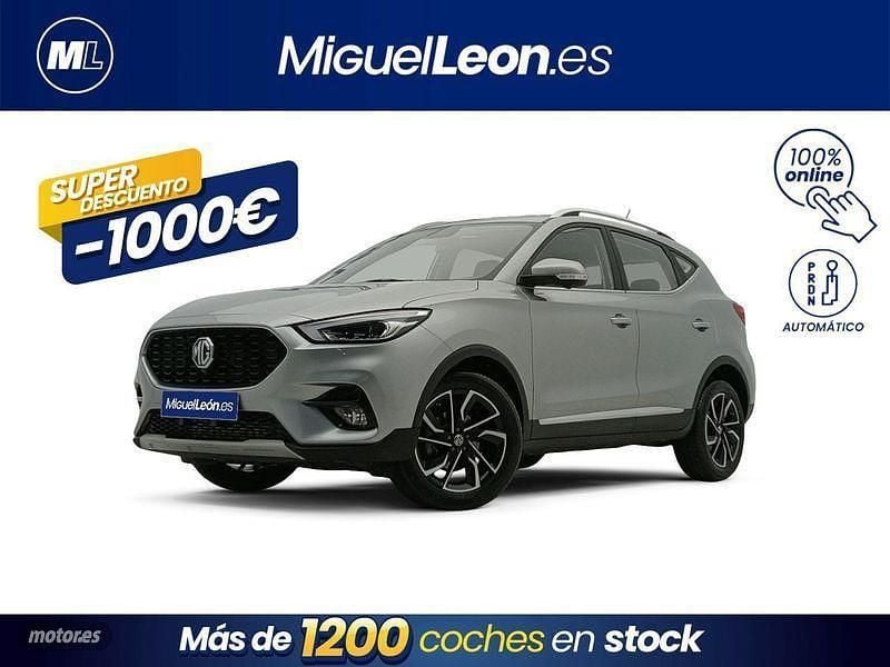 Gris Usado 2023 MG ZS Luxury SUV | 15.985 € (Precio justo) - Imagen 1/3