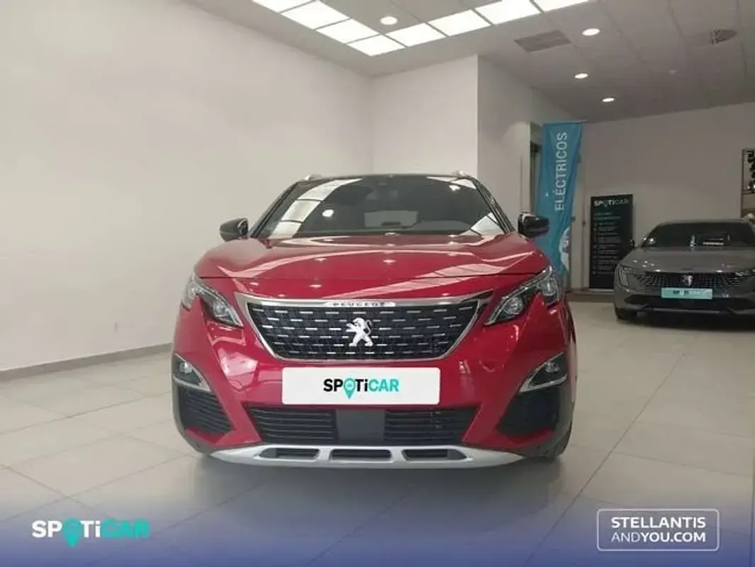 Usado Peugeot 3008 GT-line 131 CV (96 kW) 2019 Rojo SUV