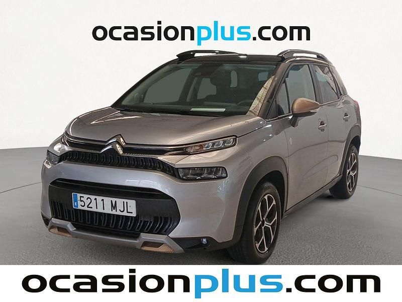 Gris plata Usado 2023 Citroën C3 Aircross PureTech SUV | 12.537 € (Buen precio) - Imagen 1/4