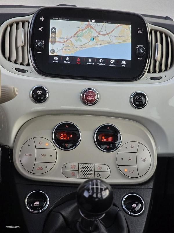 Usado Fiat 500 70 CV (51 kW) 2023 Blanco