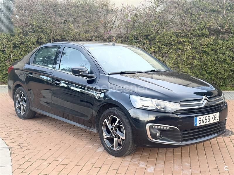 Negro Usado 2018 Citroën C-Elysee I Exclusive Berlina | 2990 € (Buen precio) - Imagen 1/4