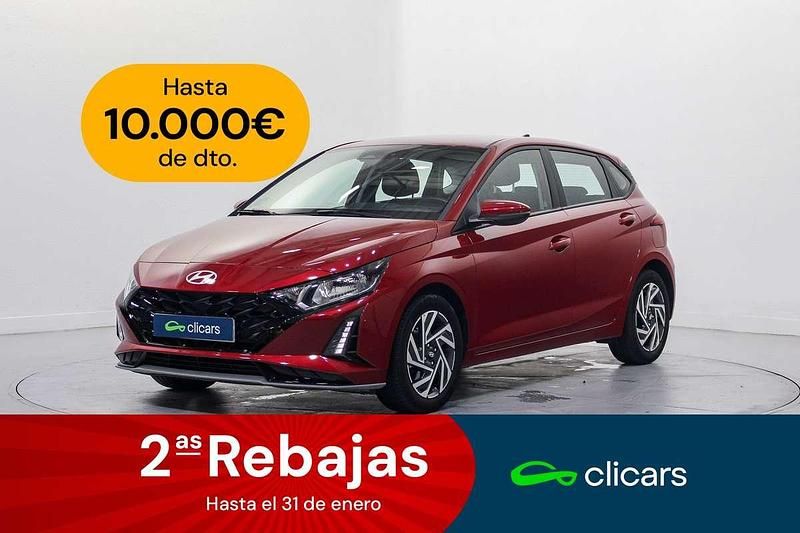 Rojo Usado 2024 Hyundai i20 Utilitario | 14.290 € (Buen precio) - Imagen 1/4
