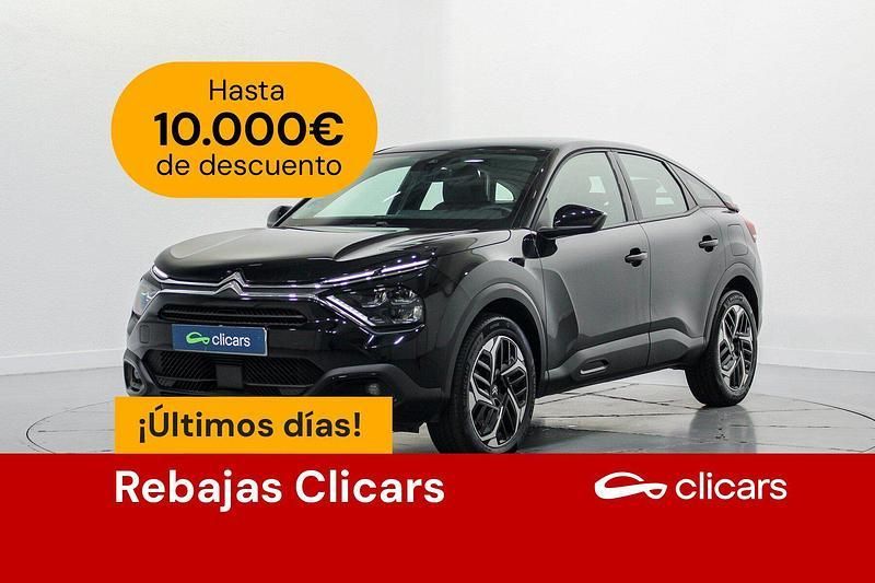 Negro Usado 2023 Citroën C4 PureTech | 15.790 € (Precio justo) - Imagen 1/4