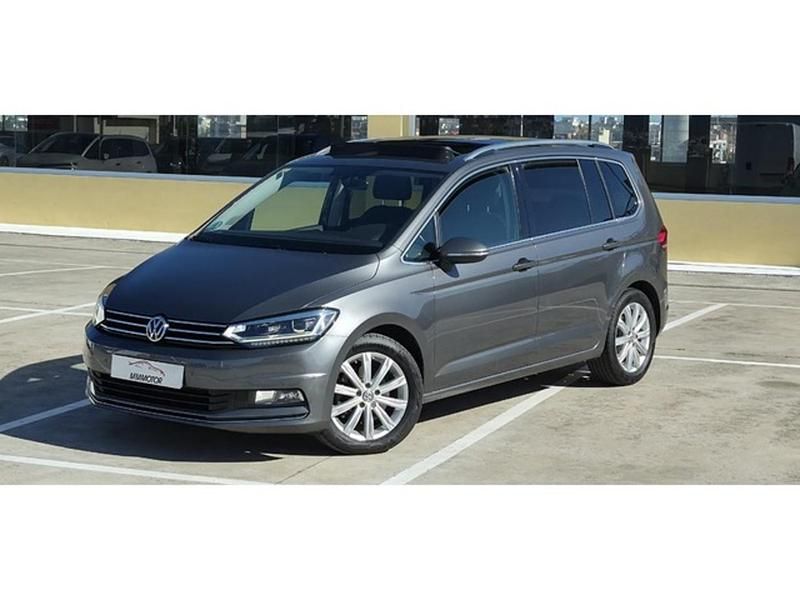 Usado VW Touran Sportline 150 CV (110 kW) 2016 Gris Monovolumen