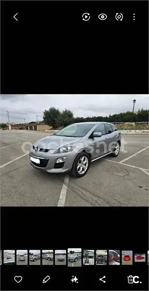 Käytetty Mazda CX-7 Luxury 173 HP (127 kW) 2010 Harmaa Katumaasturi