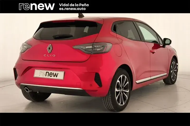 Usado Renault Clio V Techno 100 CV (73 kW) 2025 Rojo Berlina