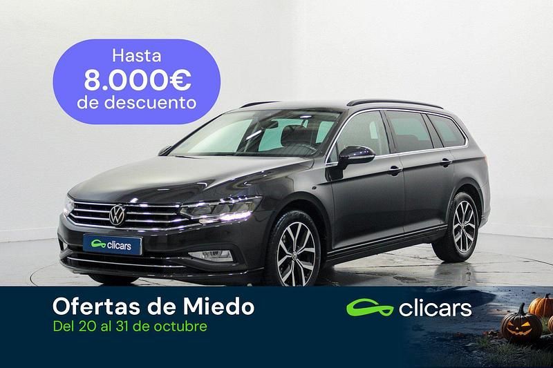 Gris Usado 2022 VW Passat Executive Familiar | 19.490 € (Precio justo) - Imagen 1/4