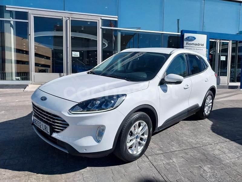 Blanco Usado 2021 Ford Kuga Titanium SUV | 17.990 € (Precio justo) - Imagen 1/4