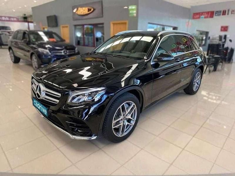 Usado Mercedes GLC250 211 CV (155 kW) 2018 Negro SUV