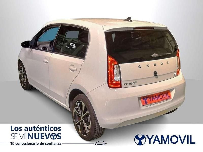 Usado Skoda Citigo-e IV Style 61 kW (83 CV) 2020 Blanco Utilitario