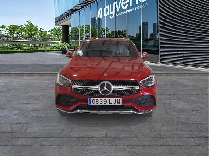 Usado Mercedes GLC300 245 CV (180 kW) 2020 Rojo Coupe