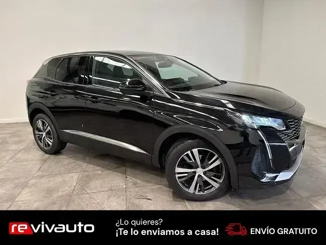 Usado Peugeot 3008 Allure 131 CV (96 kW) 2021 Negro SUV