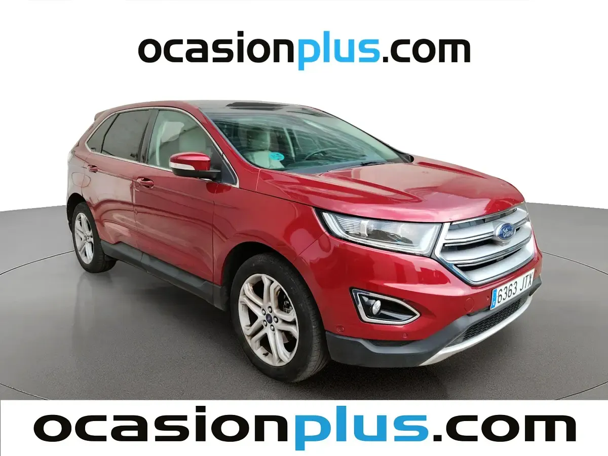 Usado Ford Edge Titanium 180 CV (132 kW) 2016 Rojo SUV