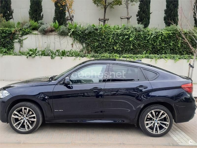 Usado BMW X6 313 CV (230 kW) 2018 Azul SUV