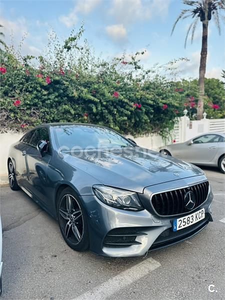 Usado Mercedes E220 194 CV (142 kW) 2017 Gris / plata Coupe