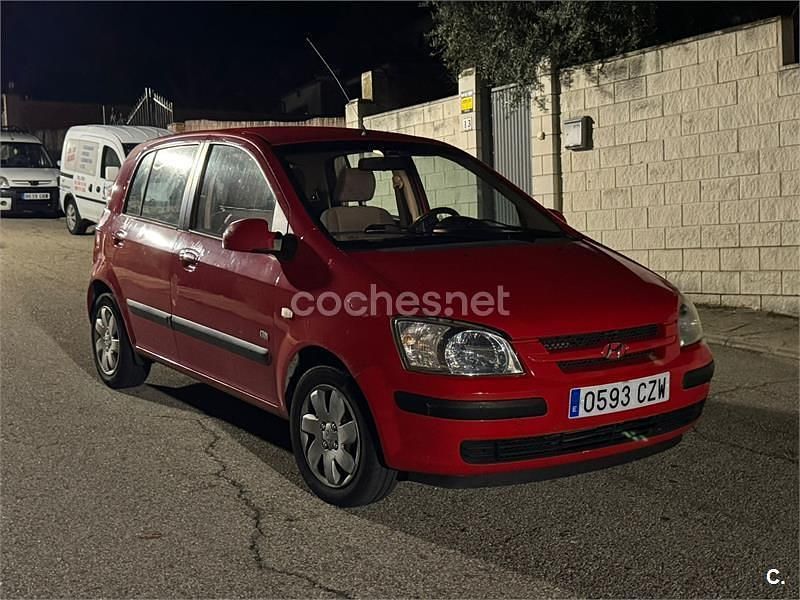 Rojo Usado 2004 Hyundai Getz GLS Utilitario | 1150 € (Buen precio) - Imagen 1/4