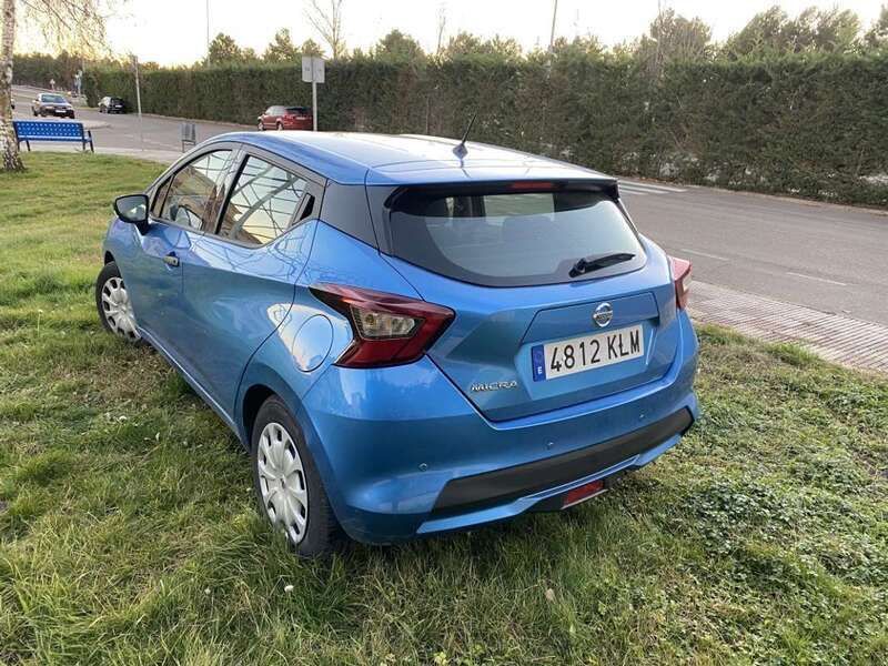 Usado Nissan Micra Visia+ 71 CV (52 kW) 2018 Azul Utilitario