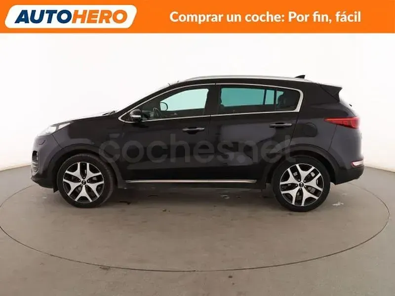 Usado Kia Sportage GT-Line 185 CV (136 kW) 2017 Negro SUV
