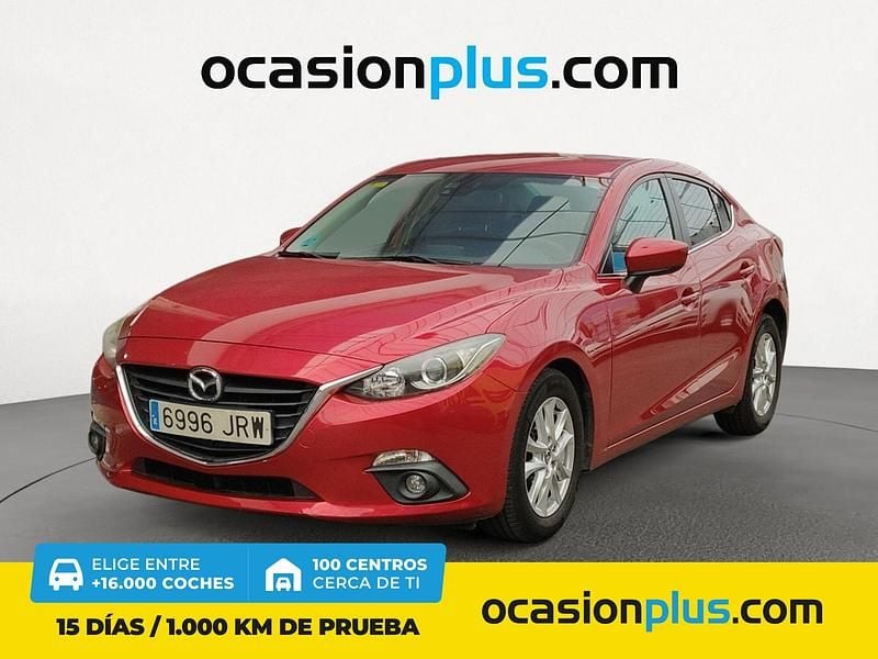 Rojo Usado 2016 Mazda 3 Style Berlina | 12.990 € (Precio justo) - Imagen 1/4
