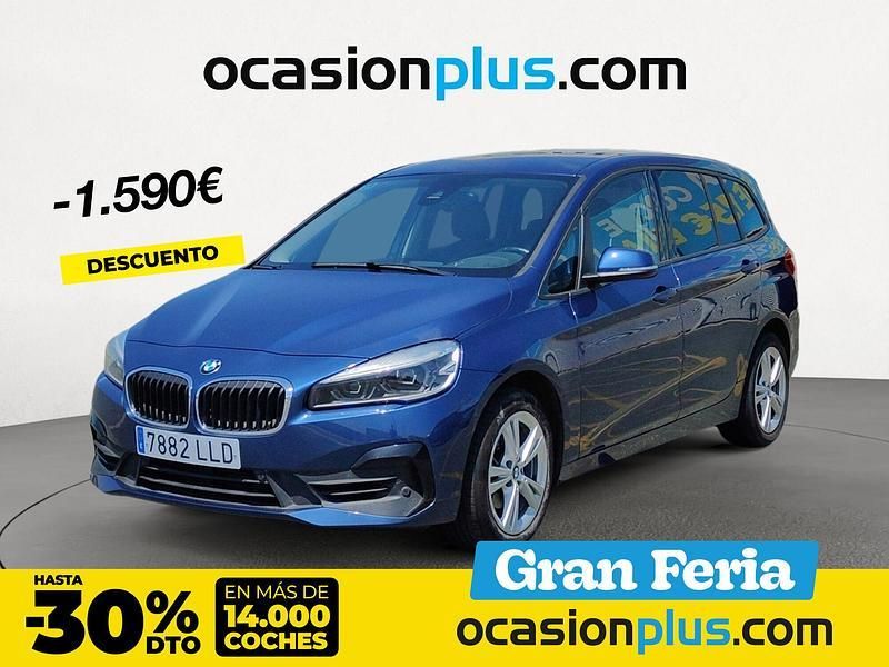 Azul Usado 2020 BMW 216 Gran Tourer Monovolumen | 17.490 € (Buen precio) - Imagen 1/4