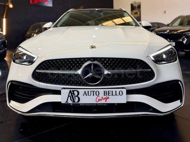 Usado Mercedes C300e 313 CV (230 kW) 2023 Blanco Familiar