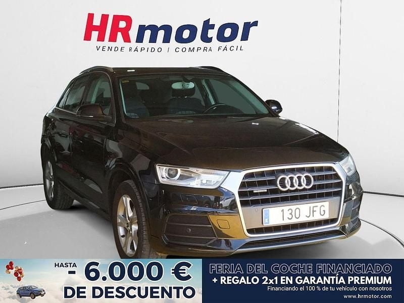 Negro Usado 2015 Audi Q3 Sport SUV | 16.890 € (Precio justo) - Imagen 1/4